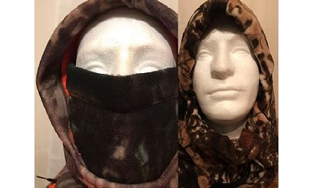 StormBlocker and Brown Leaf Camo Hoods