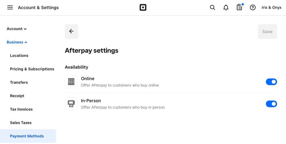 Pay With Afterpay