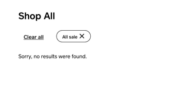 website states no results