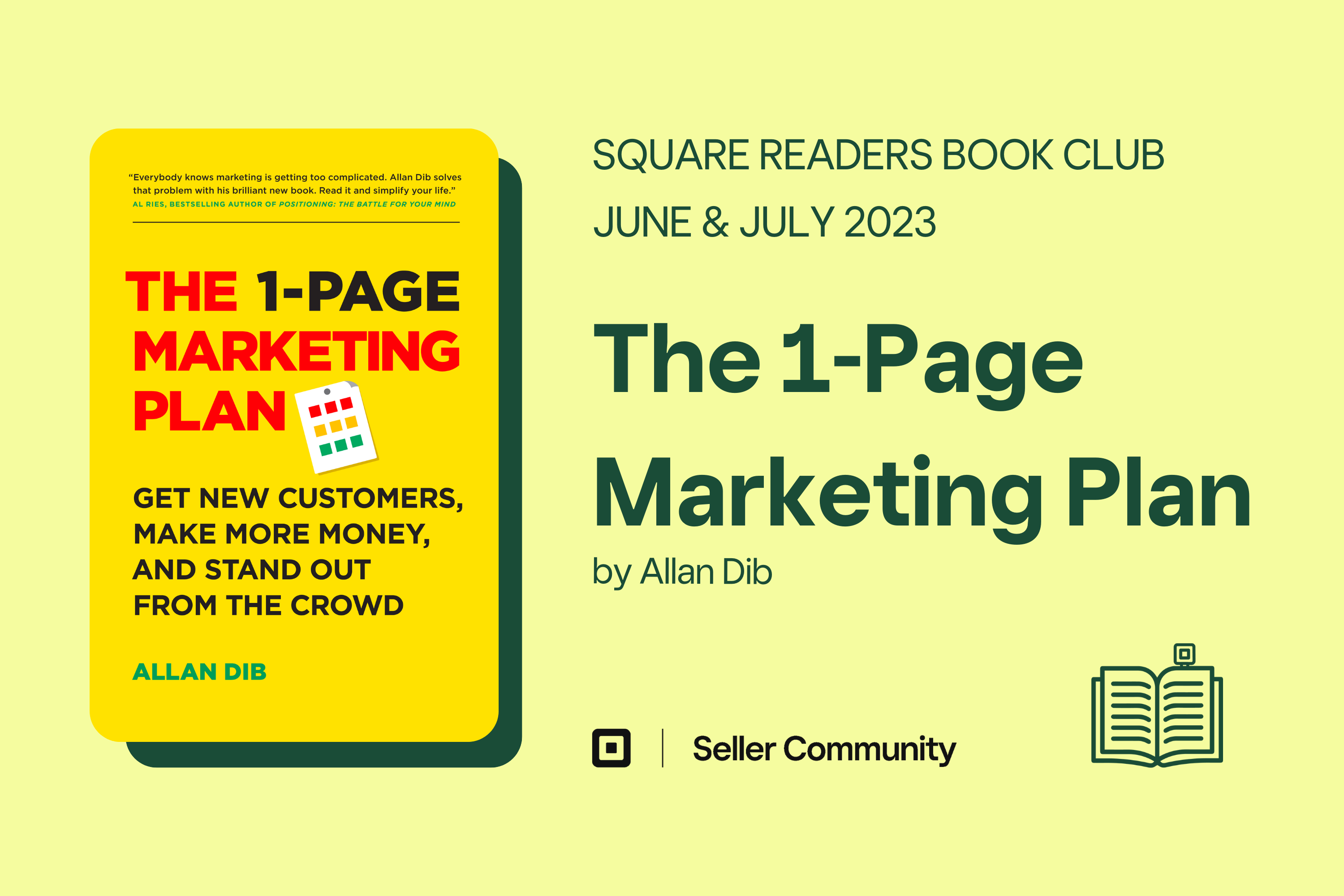 The 1-Page Marketing Plan: Get New Customers, Make More Money, and Stand  Out from the Crowd