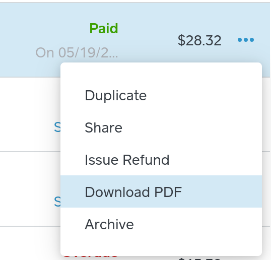 Solved How Do I Print A Square Invoice The Seller Community